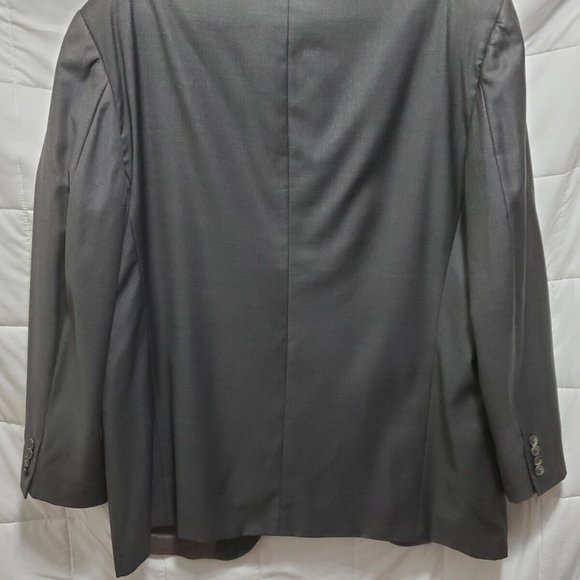 Sartoriale Marzotto Blazer Sport Coat Jacket Men Italy 44L  Dark Gray wool - Picture 2 of 12
